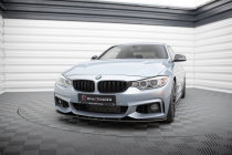 BMW 4-Serie F32 M-Sport 2013-2020 Street Pro Frontläpp / Frontsplitter Maxton Design